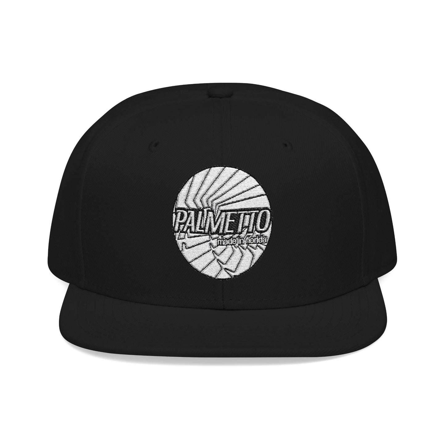 Palmetto Flat Bill Snapback Hat