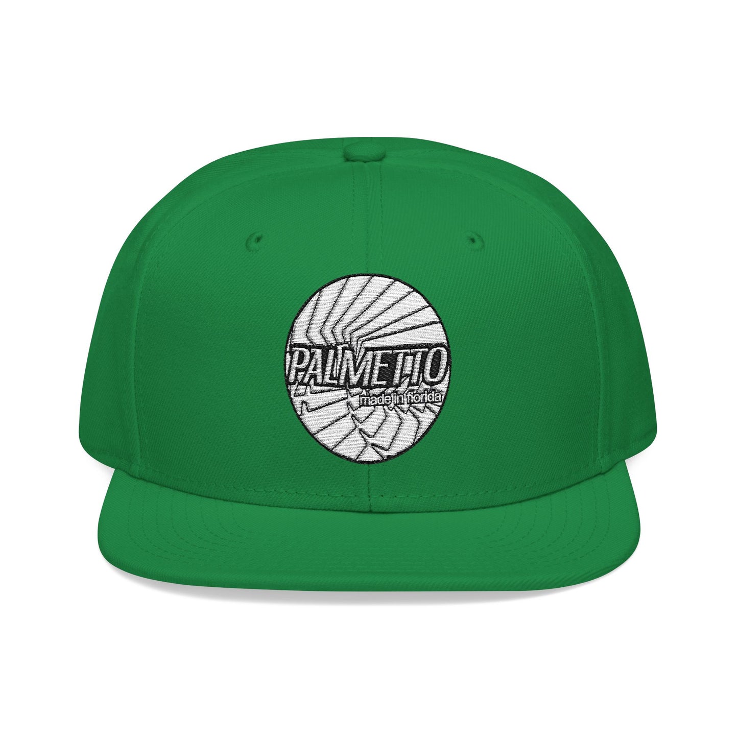 Palmetto Flat Bill Snapback Hat